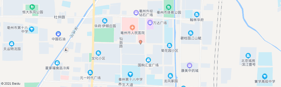 亳州市人民医院南院南门_公交站地图_亳州公交_妙搜公交查询2024