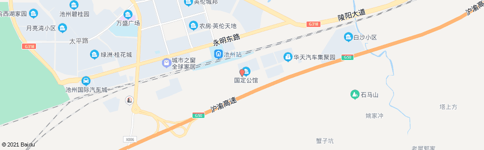 池州福特汽车4s店_公交站地图_池州公交_妙搜公交查询2024