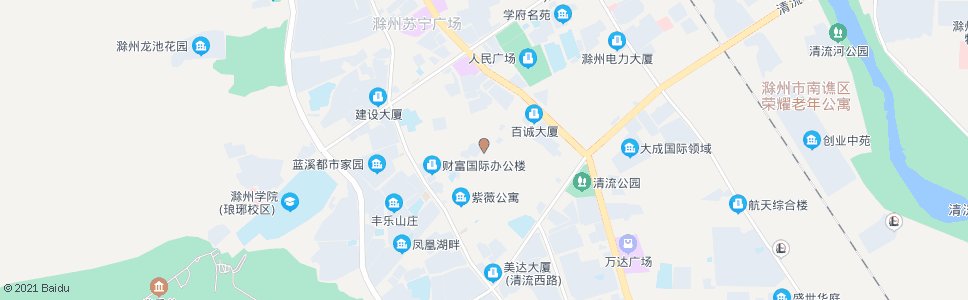 滁州凤凰西路_公交站地图_滁州公交_妙搜公交查询2024