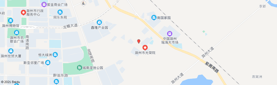 滁州交通运输局西侧广场首末站_公交站地图_滁州公交_妙搜公交查询2024