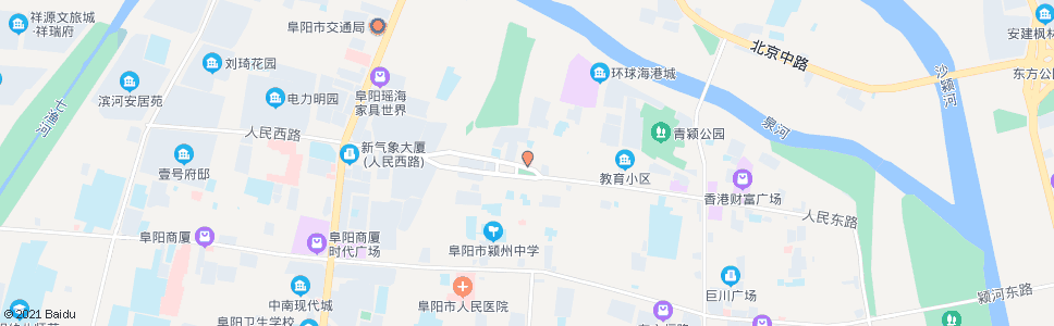 阜阳鼓楼保健医院_公交站地图_阜阳公交_妙搜公交查询2024