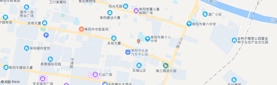 阜阳颍南小学_公交站地图_阜阳公交_妙搜公交查询2024