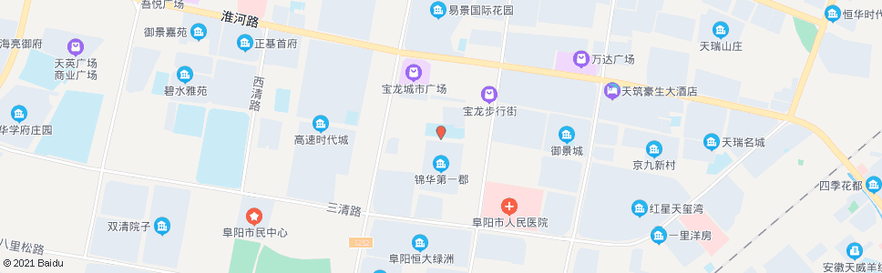 阜阳六里小学_公交站地图_阜阳公交_妙搜公交查询2024