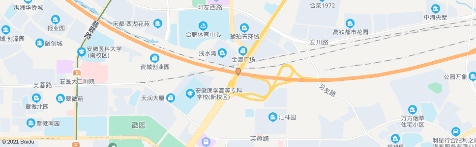 合肥高速路口_公交站地图_合肥公交_妙搜公交查询2025