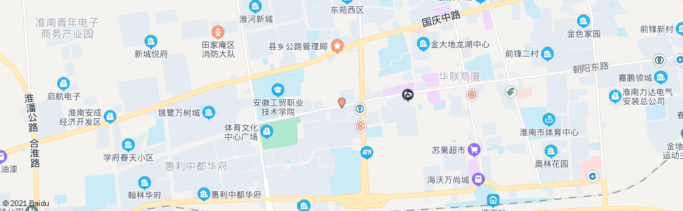 淮南陈洞路_公交站地图_淮南公交_妙搜公交查询2024