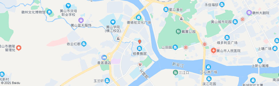 黄山昱西新村_公交站地图_黄山公交_妙搜公交查询2024