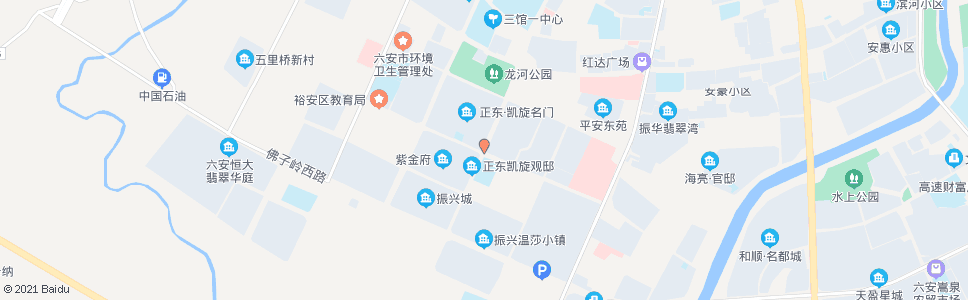 六安三里岗小学_公交站地图_六安公交_妙搜公交查询2024