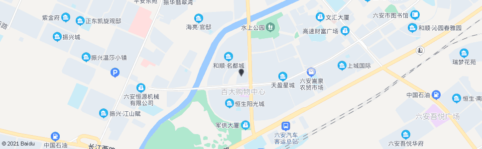 六安沃尔特大酒店_公交站地图_六安公交_妙搜公交查询2024