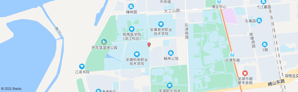 芜湖高校园_公交站地图_芜湖公交_妙搜公交查询2025