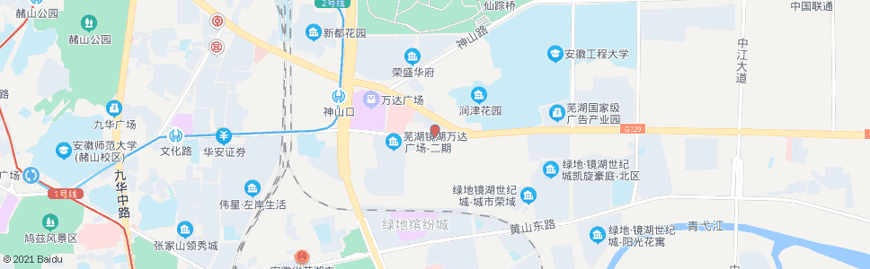 芜湖第五人民医院(南)_公交站地图_芜湖公交_妙搜公交查询2025