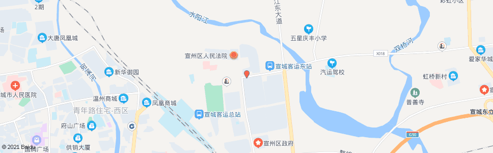 宣城建材市场_公交站地图_宣城公交_妙搜公交查询2024