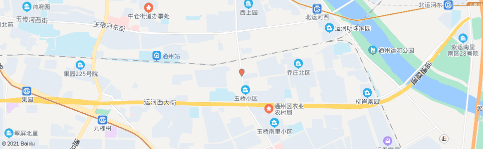 北京玉桥中路_公交站地图_北京公交_妙搜公交查询2024