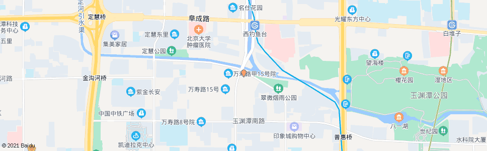 北京翠微西里_公交站地图_北京公交_妙搜公交查询2024