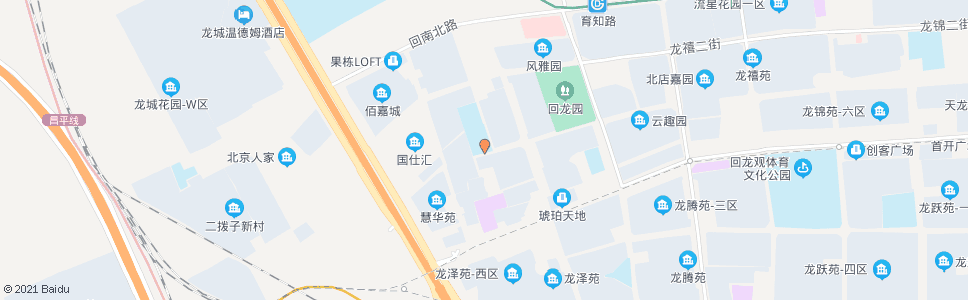 北京回龙观中学_公交站地图_北京公交_妙搜公交查询2024