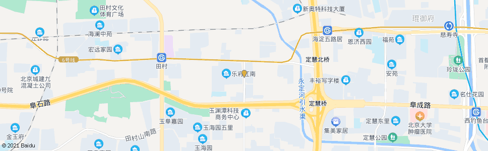 北京田村半壁店南_公交站地图_北京公交_妙搜公交查询2024