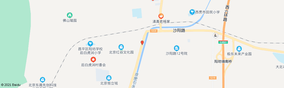 北京后白虎涧村路口_公交站地图_北京公交_妙搜公交查询2024