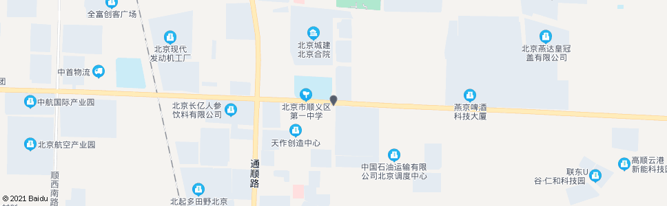 北京顺和路口_公交站地图_北京公交_妙搜公交查询2024