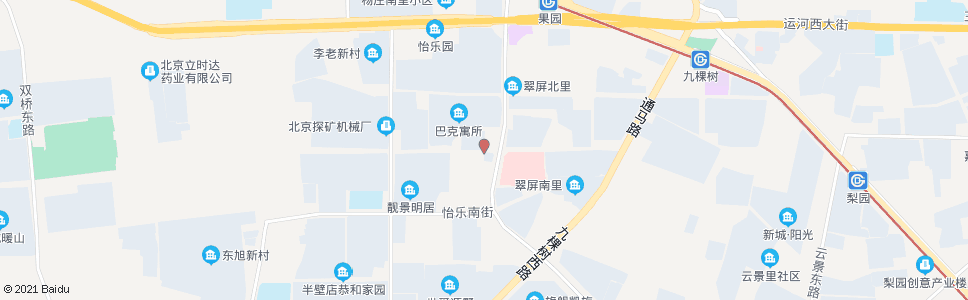 北京怡乐园_公交站地图_北京公交_妙搜公交查询2025