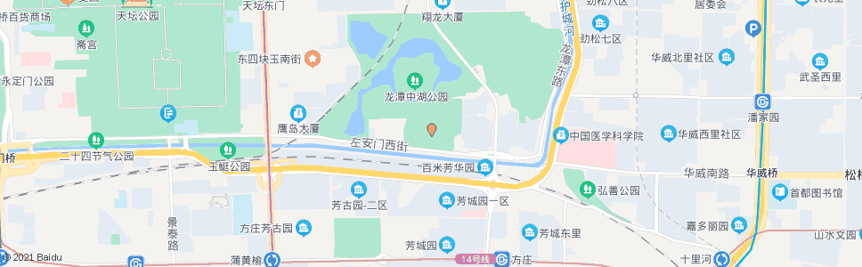 北京市少年宫站_公交站地图_北京公交_妙搜公交查询2024