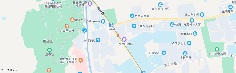 北京圆明园西路北口_公交站地图_北京公交_妙搜公交查询2024