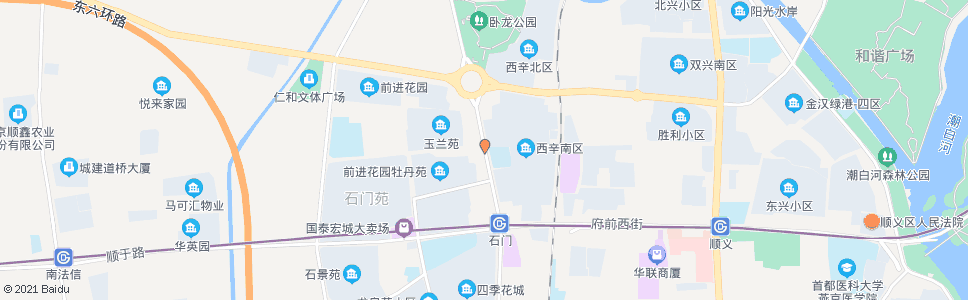 北京西辛小学_公交站地图_北京公交_妙搜公交查询2024