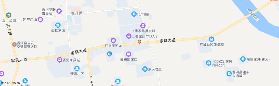 北京香河家具城东口_公交站地图_北京公交_妙搜公交查询2024