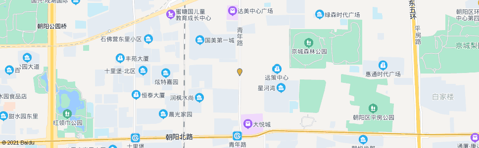 北京姚家园村_公交站地图_北京公交_妙搜公交查询2024