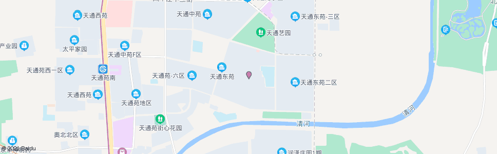 北京天通苑东一区_公交站地图_北京公交_妙搜公交查询2024