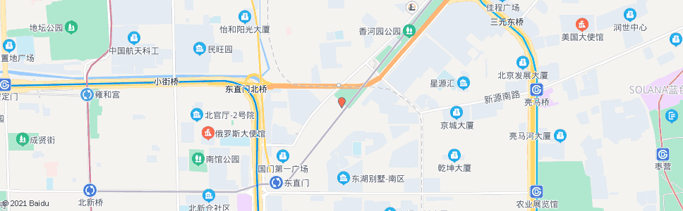 北京左家庄西街南口_公交站地图_北京公交_妙搜公交查询2024