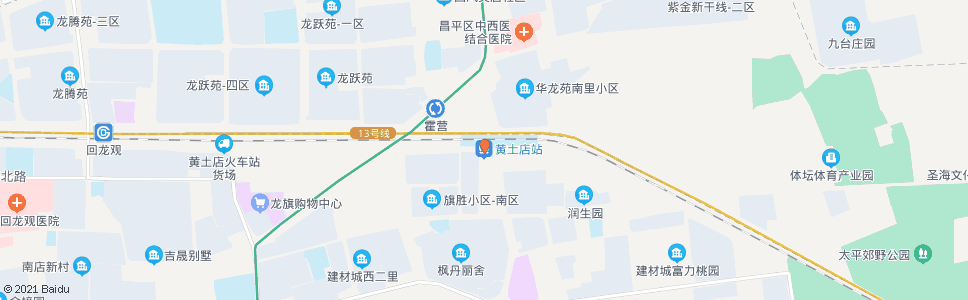 北京黄土店_公交站地图_北京公交_妙搜公交查询2024