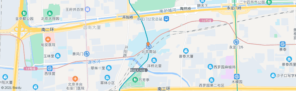 北京开拓路南站_公交站地图_北京公交_妙搜公交查询2024