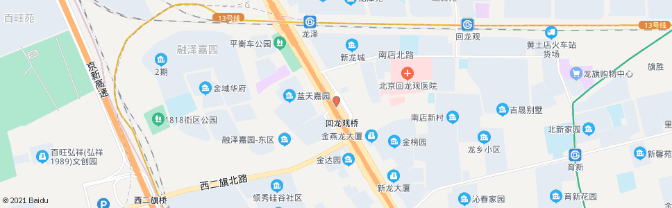 北京京昌路回龙观北_公交站地图_北京公交_妙搜公交查询2024