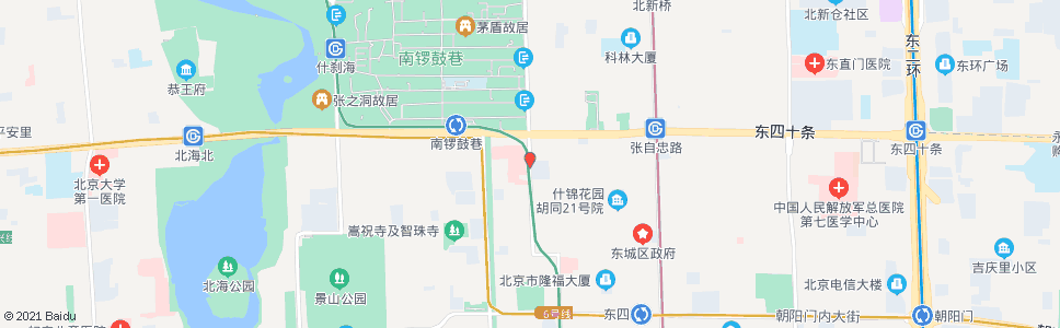 北京宽街路口南_公交站地图_北京公交_妙搜公交查询2024