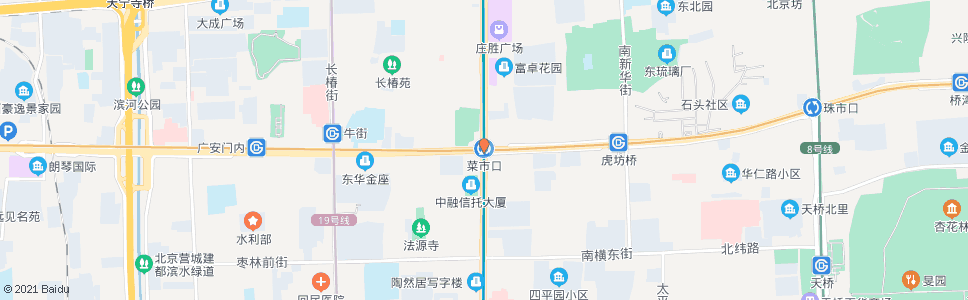 北京菜市口站_公交站地图_北京公交_妙搜公交查询2024