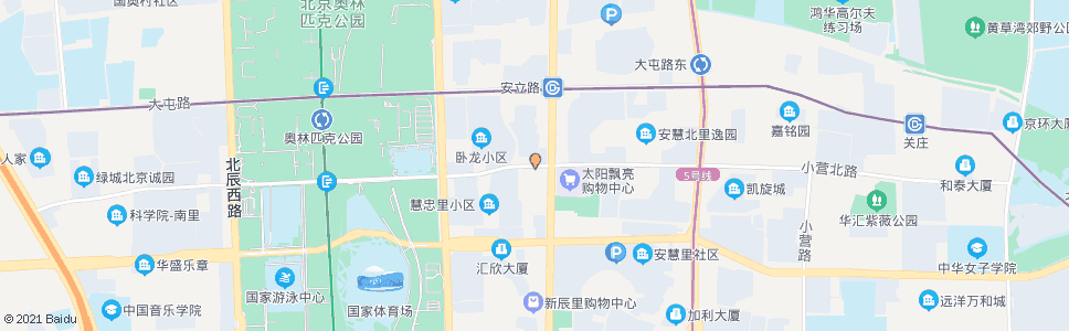 北京慧忠里_公交站地图_北京公交_妙搜公交查询2024