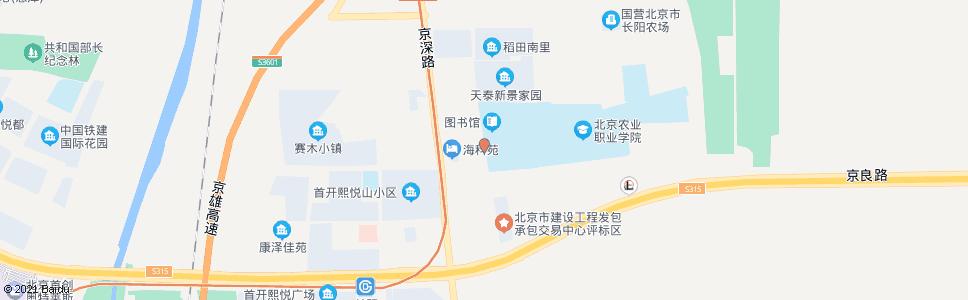 北京北京农业职业学院_公交站地图_北京公交_妙搜公交查询2024