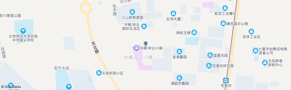 北京空港小学_公交站地图_北京公交_妙搜公交查询2024