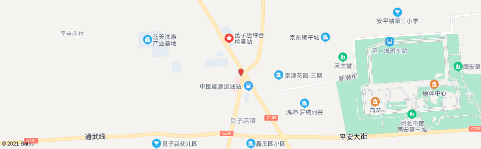 北京觅子店卫生院_公交站地图_北京公交_妙搜公交查询2024