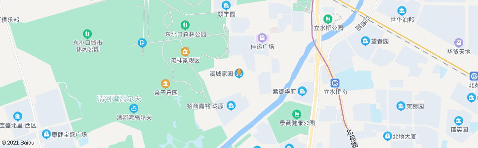 北京溪城家园_公交站地图_北京公交_妙搜公交查询2024