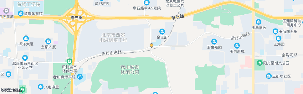 北京田村山南路_公交站地图_北京公交_妙搜公交查询2024