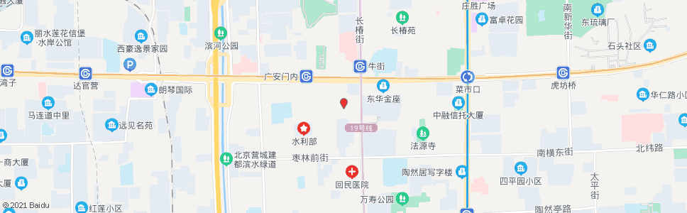 北京牛街西里_公交站地图_北京公交_妙搜公交查询2024