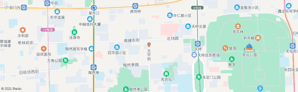 北京太平街北口_公交站地图_北京公交_妙搜公交查询2024