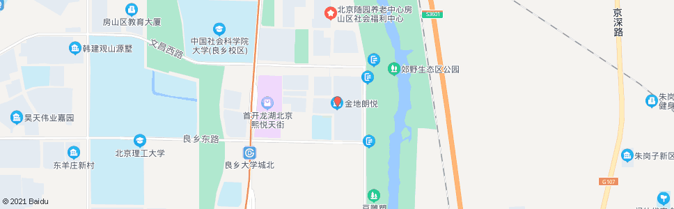 北京金地朗悦_公交站地图_北京公交_妙搜公交查询2025