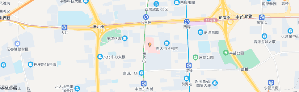 北京东大街北口(307医院)_公交站地图_北京公交_妙搜公交查询2024