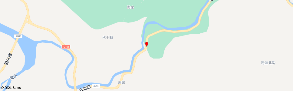 北京汤河村_公交站地图_北京公交_妙搜公交查询2024