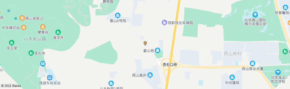 北京双新园_公交站地图_北京公交_妙搜公交查询2024