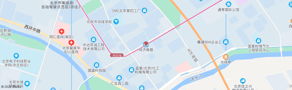 北京同济南路站_公交站地图_北京公交_妙搜公交查询2024