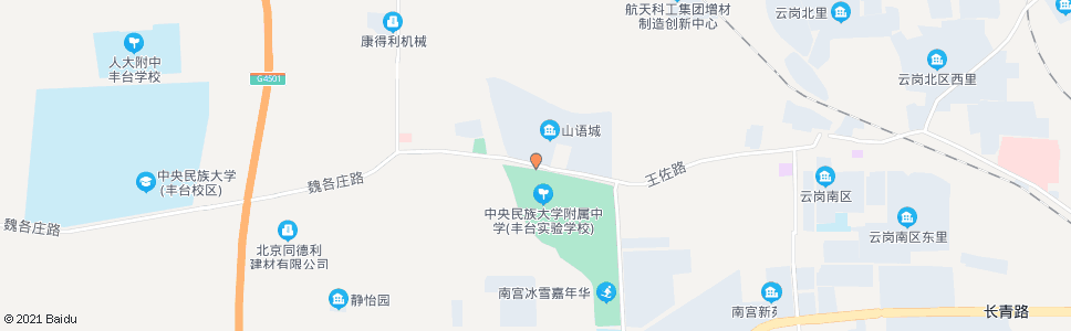 北京王佐学校_公交站地图_北京公交_妙搜公交查询2024