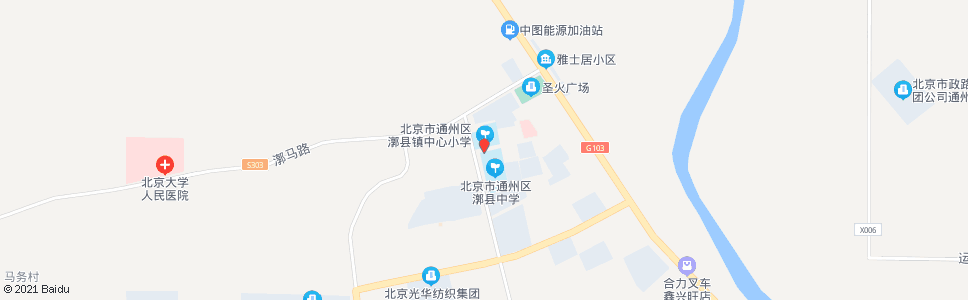 北京漷县中学_公交站地图_北京公交_妙搜公交查询2024