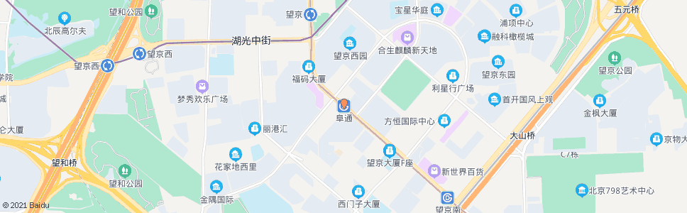 北京阜通站_公交站地图_北京公交_妙搜公交查询2024